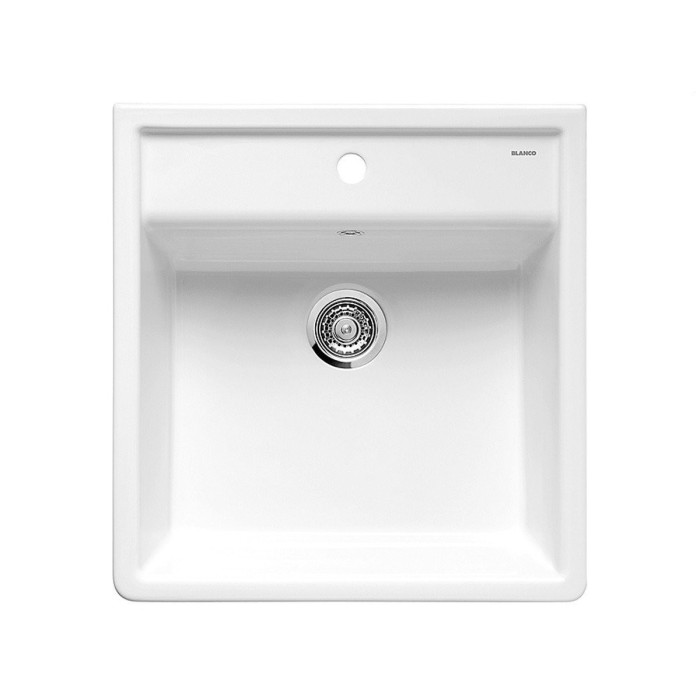 Керамичная раковина BLANCO PANOR 60, 60x63 см, Белая, глянцевая