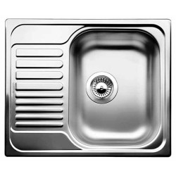 BLANCO TIPO 45 S Mini stainless steel sink, 60.5x50 cm, Matte finish