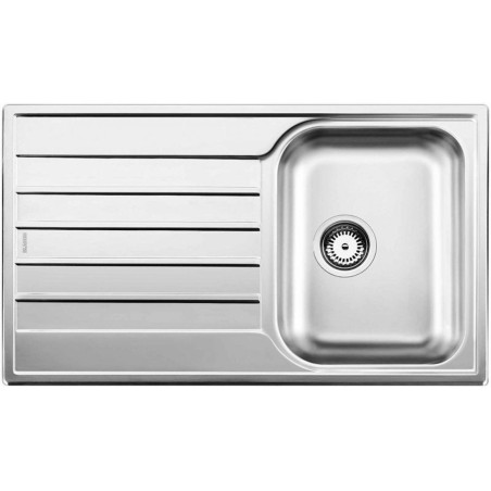 Roostevaba terasest kraanikauss BLANCO LIVIT 45 S Salto, 86x50 cm, Matt pind