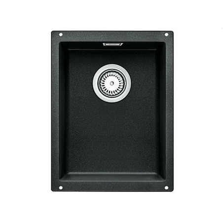 Под столешницей устанавливается мойка BLANCO SUBLINE 320-U, 35x40 см, антрацит.