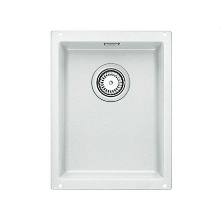 Под столешницей устанавливается мойка BLANCO SUBLINE 320-U, 35x40 см, белая