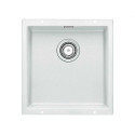 Под столешницей устанавливается мойка BLANCO SUBLINE 400-U, 43x40 см, белая