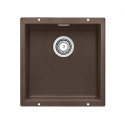 Под столешницей устанавливается мойка BLANCO SUBLINE 400-U, 43x40 см, Кофе