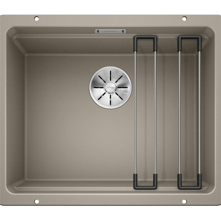 Под столешницей устанавливается мойка BLANCO ETAGON 500-U, 53x46 см, Трюфель