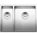 Under the countertop, a BLANCO CLARON 340/180-IF sink is installed, with a bowl on the left, 58.5x44 cm.