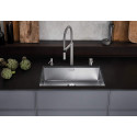 Pöytälaudale paigaldatav BLANCO CLARON 700-U kraanikauss, 74x44 cm