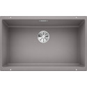 Under the countertop, a BLANCO SUBLINE 700-U sink is installed, 73x40 cm, Aluminum metal.