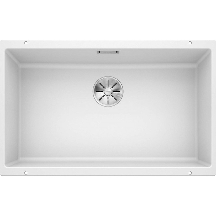 Pöytälaudale paigaldatav BLANCO SUBLINE 700-U kraanikauss, 73x40 cm, Valge