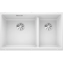 Под столешницей устанавливается мойка BLANCO SUBLINE 430/270-U, 75,5x40 см, Белая