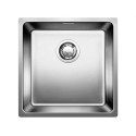 Под столешницей устанавливается мойка BLANCO ANDANO 400-U, 44x44 см, без эксцентрикового вентиля.