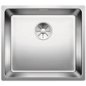 Under the countertop is installed the BLANCO ANDANO 450-U sink, 49x44 cm, without an eccentric valve.