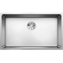 Under the countertop is installed the BLANCO ANDANO 700-U sink, 74x44 cm, without an eccentric valve.