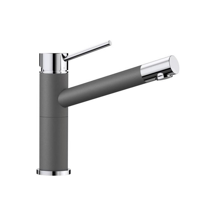Köögivalamu segisti BLANCO ALTA Compact, kivi hall/nikeldatud