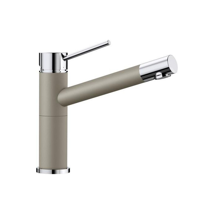 BLANCO ALTA Compact kitchen (sink) faucet, truffle/chromed