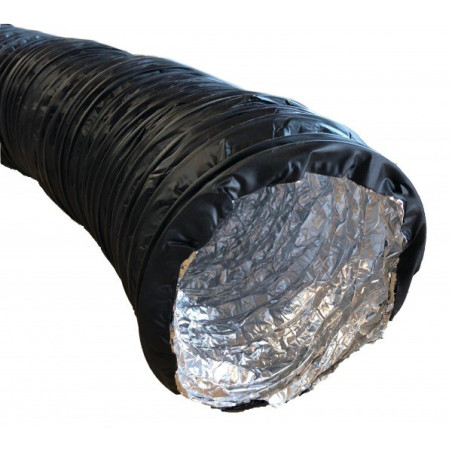 Paindlik alumiiniumkanal PVC kattega REC BALTICVENT Flex Combi 254 mm (10 m)