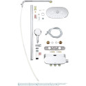 Термостатическая система дождевого душа GORHE Rainshower SmartControl 360 Duo с ручным душем Power&Soul, 115 26250000
