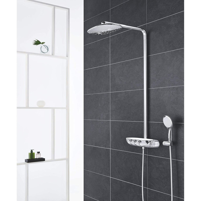 Термостатическая система дождевого душа GORHE Rainshower SmartControl 360 Duo с ручным душем Power&Soul, 115 26250000