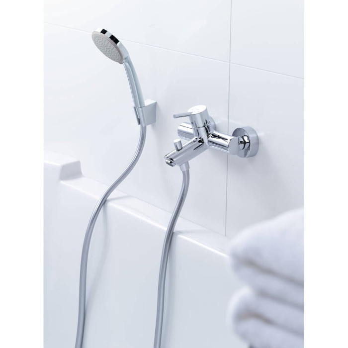 Shower sets HANSGROHE Croma 100 Chrome, 4 functions (Various length options)