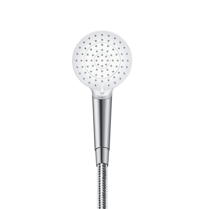 Dušikomplektid HANSGROHE Crometta 100 Valge/Kroom, 2 funktsiooni, (Erinevad pikkuse valikud)