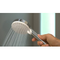 Dušikomplektid HANSGROHE Crometta 100 Valge/Kroom, 2 funktsiooni, (Erinevad pikkuse valikud)