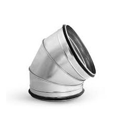 Вентиляционная elbow ALNOR 250 x 45°, сегментная