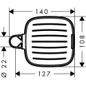 Soap dish for HANSGROHE Casetta'C shower holder, 26519000
