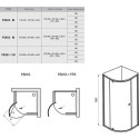 RAVAK Pivot PSKK3 shower cabin