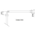 Partition wall RAVAK Supernova DSS