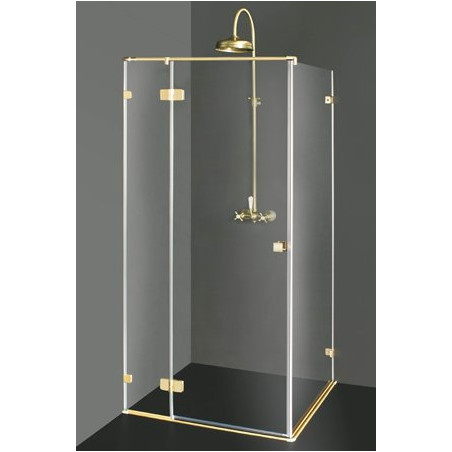 Shower cabin BALTIC BRANCH VITA PLUS (with gold feather fittings)