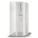 Shower cabin BRASTA GLASS Sonata (Various size options)