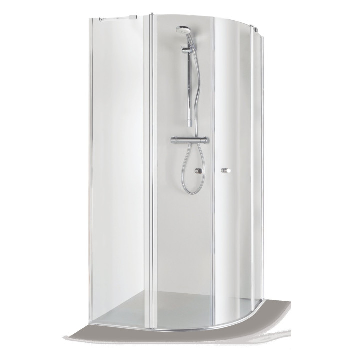Shower cabin BRASTA GLASS Sonata (Various size options)
