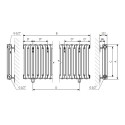 Towel dryer TERMA BART