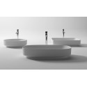 The sink is being installed ALICE CERAMICA Unica 50 x 37 cm