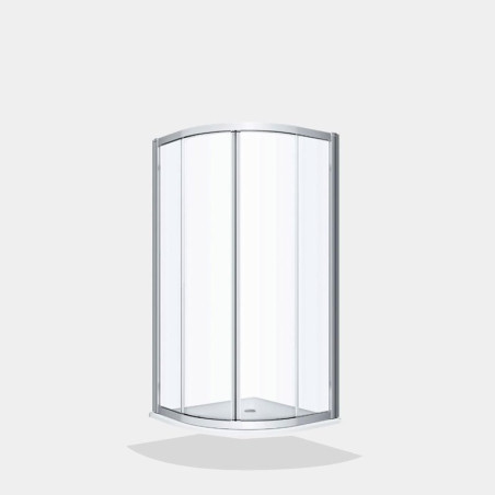 Shower cabin semi-enclosure Kolo GEO 80x80