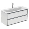 Connect Air VANITY BASIN 104 cm wall-mounted furniture sink