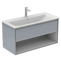 Connect Air VANITY BASIN 104 cm wall-mounted furniture sink