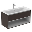 Connect Air VANITY BASIN 104 cm wall-mounted furniture sink