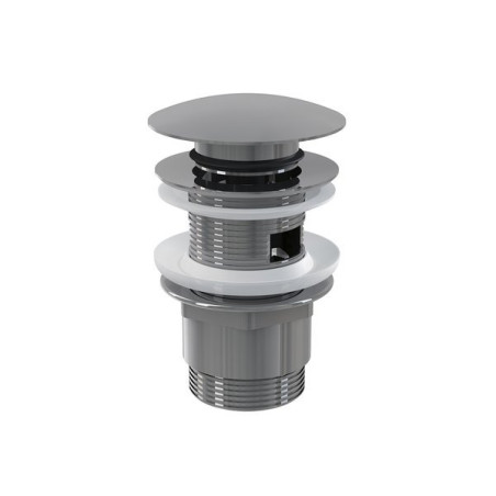 Low head Click Clack RAVAK universal drain valve, chrome-plated