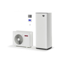 Тепловой насос воздух - вода ARISTON Nimbus Compact 70 S T NET 11.74 кВт Φ3, с интегрированным водонагревателем на 180 (177 л),