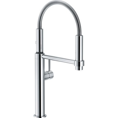 Kitchen (sink) mixer FRANKE PESCARA 360, with pull-out hose, chrome