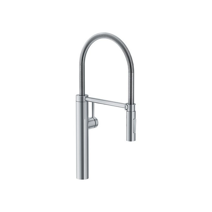 FRANKE PESCARA XL kitchen (sink) faucet, with a flexible spout, stainless steel body