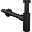 Siphon for sink ALCA PLAST 1 1/4"" x 32 mm, black