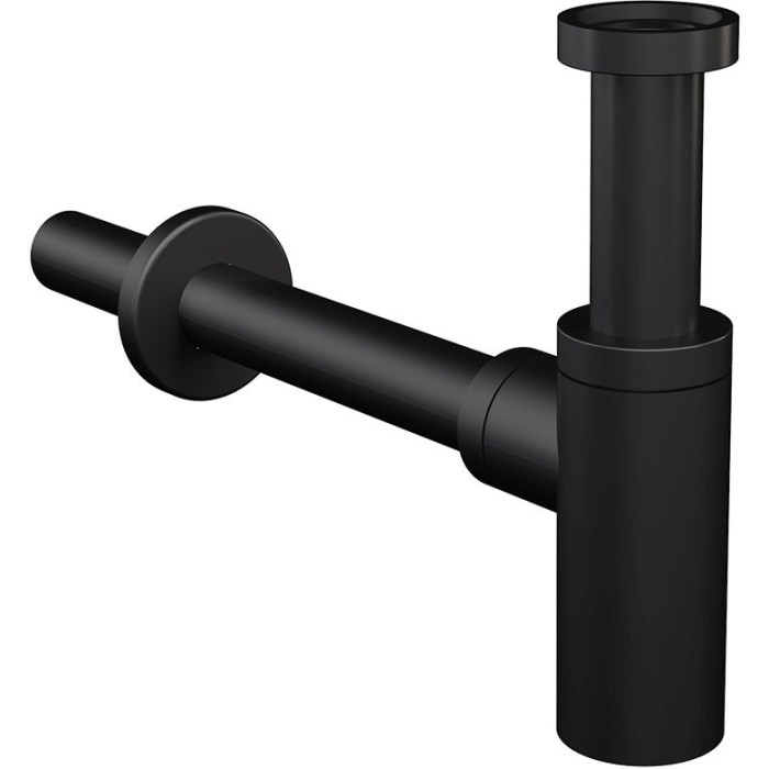 Sifoon kraanikausile ALCA PLAST 1 1/4"" x 32 mm, musta värvi