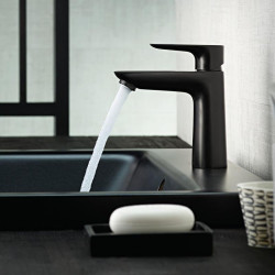 Washbasin mixer with pop-up waste HANSGROHE Talis E 110, 71710670