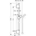 Dušikapi komplektid HANSGROHE 28631670 + 26520670