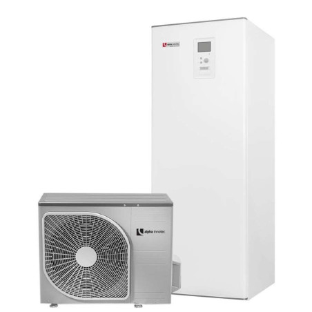 Тепловой насос ALPHA INNOTEC L12 Split -HT 12 с интегрированным баком на 180 л для горячей воды, мощность 9-12 кВт