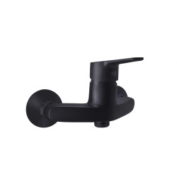 Wall-mounted shower mixer RUBINETA Uno-12 (BK2)