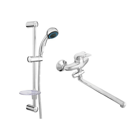Shower set RUBINETA Prince + Practic-Fresh