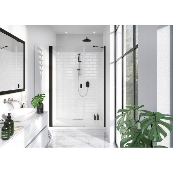 Shower Doors RADAWAY brings black DWS