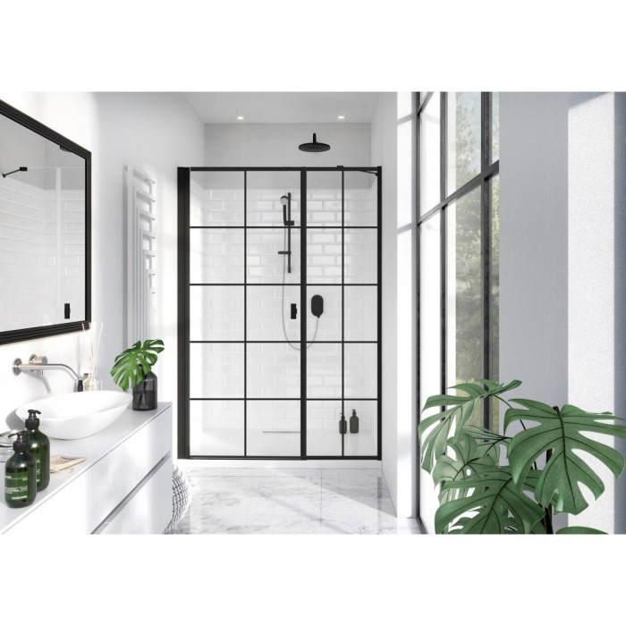 Shower Doors RADAWAY brings black DWS